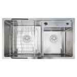 chau rua bat inox roslerer rl04 8245 new lech duong ban 2 ho