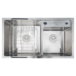 chau rua bat inox roslerer rl04 8245 new lech duong ban 2 ho