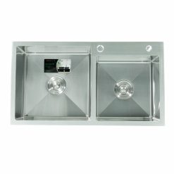 Chậu rửa bát inox Sơn Hà HM.X.2L.82.2.3 2 hố