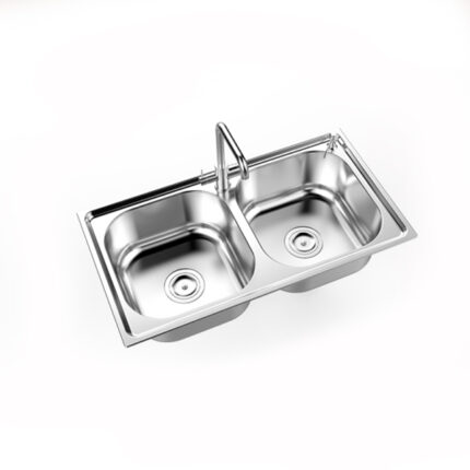 chau rua bat inox son ha s76 s76s 2 ho can 1