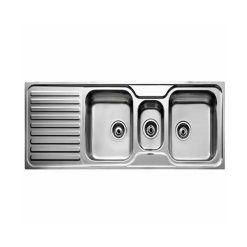 Chậu rửa bát inox Teka CLASSIC 2 1/2B 1D dương bàn 3 hố 1 bàn