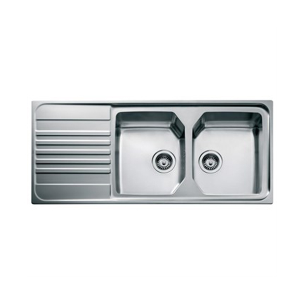 Chậu rửa bát inox TEKA PREMIUM 2B 1D dương bàn 2 hố 1 bàn