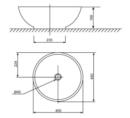 chau rua lavabo dat ban american standard 0500 wt dong vallo 2