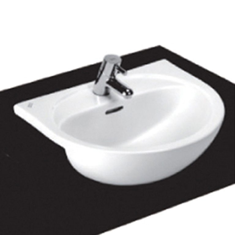 Chậu lavabo bán âm AMERICAN STANDARD 0518-WT Paramount