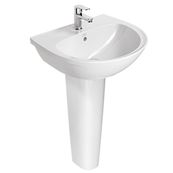 Chậu lavabo treo tường AMERICAN STANDARD 0953-WT WP-F711 Neo Modern chân dài