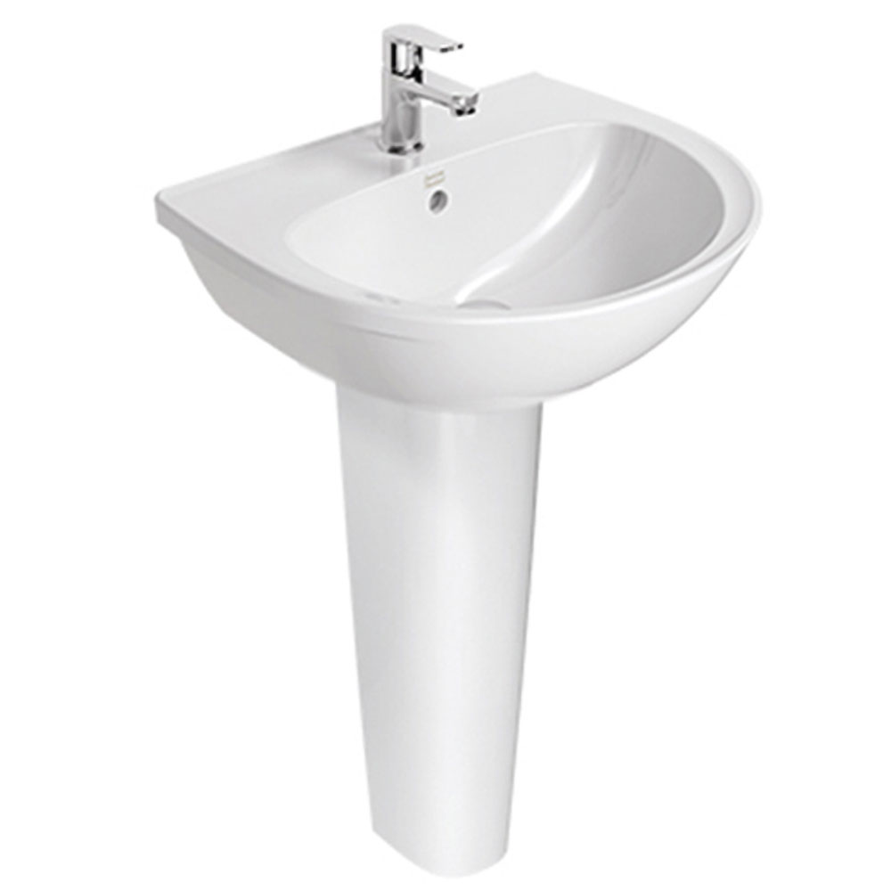 chau rua mat lavabo american standard 0953 wt wp f711 neo modern chan dai treo tuong