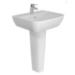 Chậu lavabo treo tường AMERICAN STANDARD WP-1511/WP-F711 Cygnet chân dài