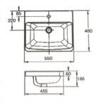 chau rua mat lavabo american standard wp f417 am ban dong acacia e 2