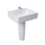 Chậu lavabo treo tường AMERICAN STANDARD WP-F550 0742-WT Concept chân dài