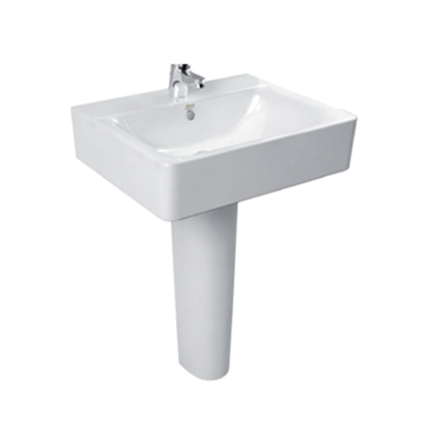 Chậu lavabo treo tường AMERICAN STANDARD WP-F550 0742-WT Concept chân dài