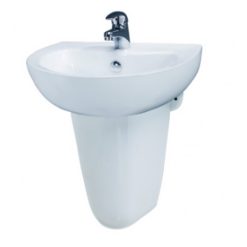 chau rua mat lavabo caesar l2150 p2443 treo tuong chan lung