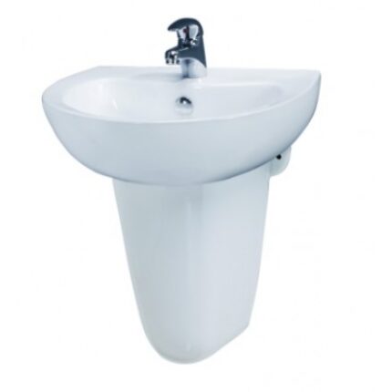chau rua mat lavabo caesar l2150 p2443 treo tuong chan lung
