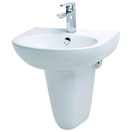chau rua mat lavabo caesar l2152 p2443 treo tuong chan lung