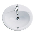 chau rua mat lavabo caesar l5018 duong vanh