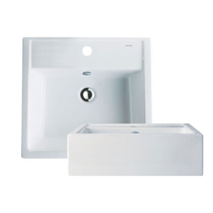 chau rua mat lavabo caesar lf5236 dat ban