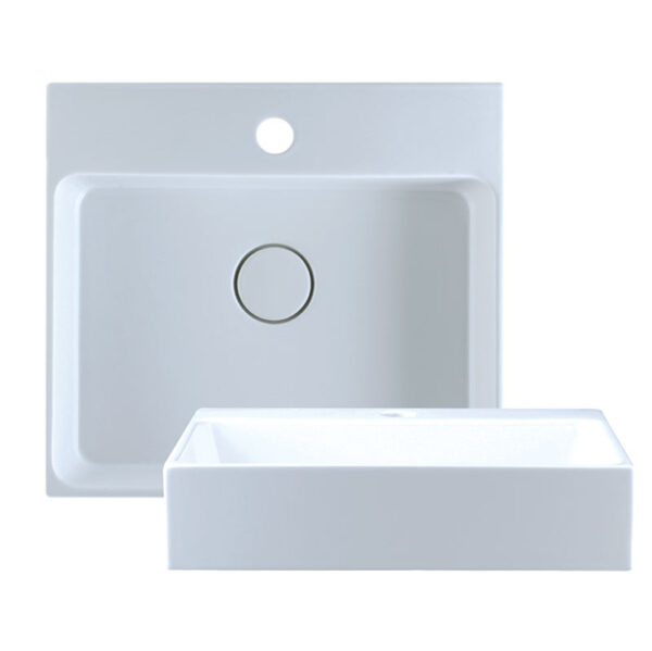 chau rua mat lavabo caesar lf5253 dat ban