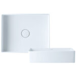 chau rua mat lavabo caesar lf5254 dat ban