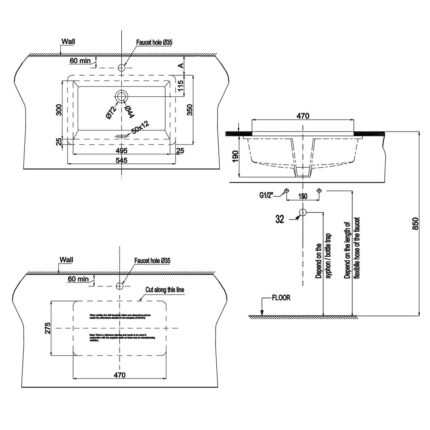 chau rua mat lavabo hafele sapporo 545 58879014 am ban 2