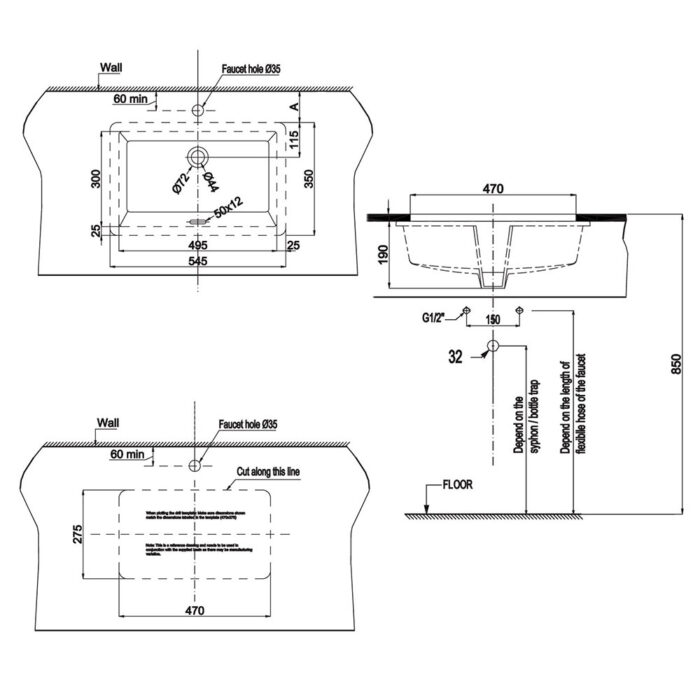 chau rua mat lavabo hafele sapporo 545 58879014 am ban 2
