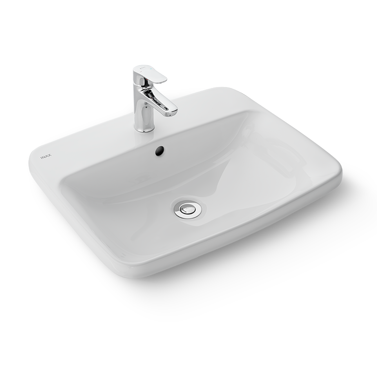 chau rua mat lavabo inax al 2398v ec fc duong vanh aqua ceramic