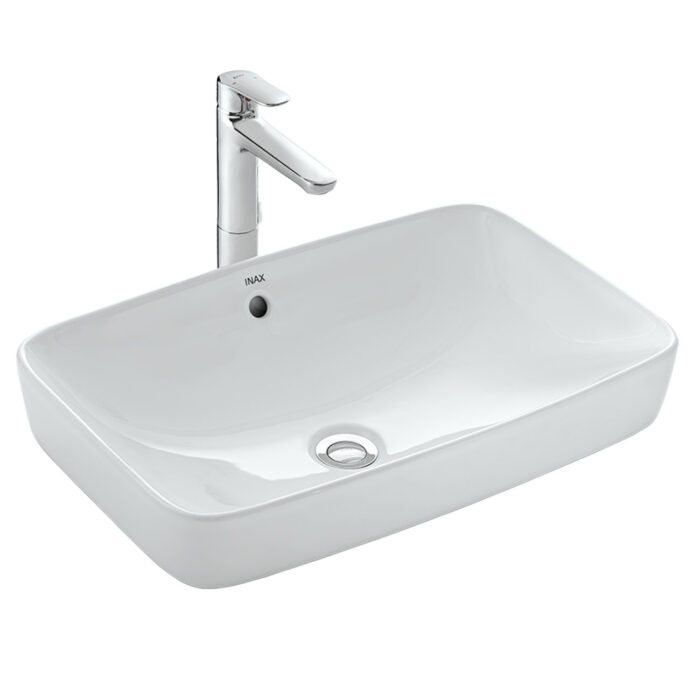 chau rua mat lavabo inax al 299v dat ban aqua ceramic 11