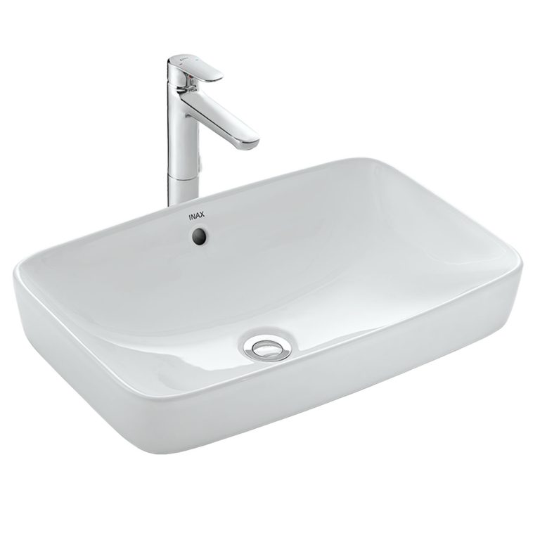 chau rua mat lavabo inax al 299v dat ban aqua ceramic 11