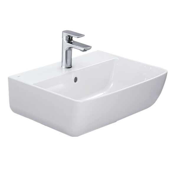 chau rua mat lavabo inax al 312v ec fc treo tuong aqua ceramic