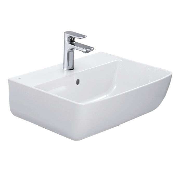 chau rua mat lavabo inax al 312v ec fc treo tuong aqua ceramic
