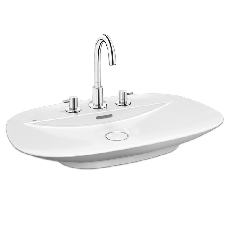 chau rua mat lavabo inax al s640v dat ban aqua ceramic