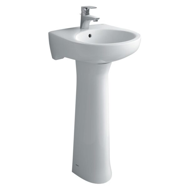 chau rua mat lavabo inax l 284v ec fc l 284vd chan dai treo tuong