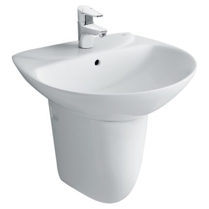 Chậu lavabo treo tường INAX L-285V L-288VC chân lửng