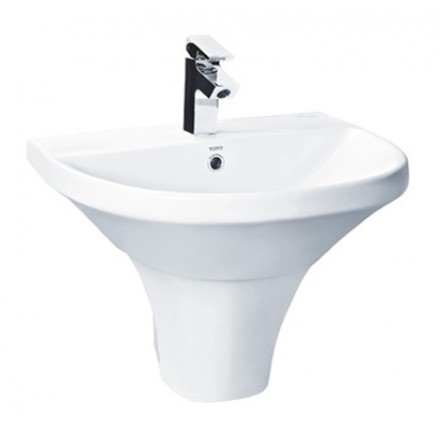chau rua mat lavabo toto lht947cs chan lung treo tuong