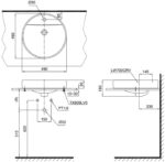 chau rua mat lavabo toto lt700ctr