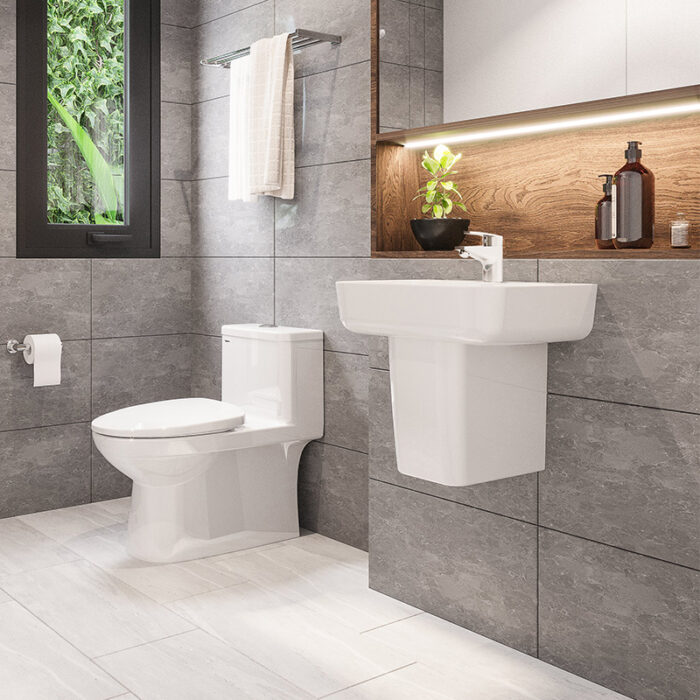 chau rua mat lavabo viglacera v23 kem chan ngan treo tuong 2