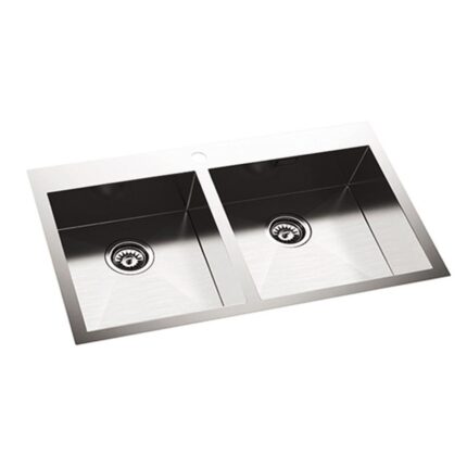 Chậu rửa bát inox Faster FS 8150HM dương bàn 2 hố