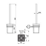 choi co phong ve sinh hafele 58041450 2