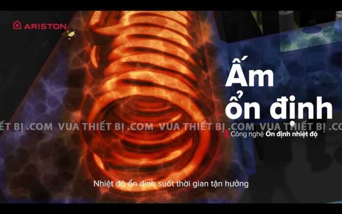 cong nghe on dinh nhiet do ariston aures 2.0 2022