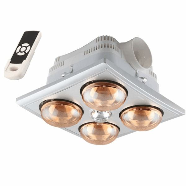 Đèn sưởi HEIZEN HE4BR HE-4BR 1280w âm trần 4 bóng