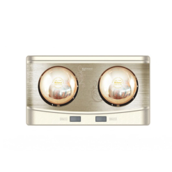 Đèn sưởi Kottmann K2B-Q K2BQ treo tường 2 bóng