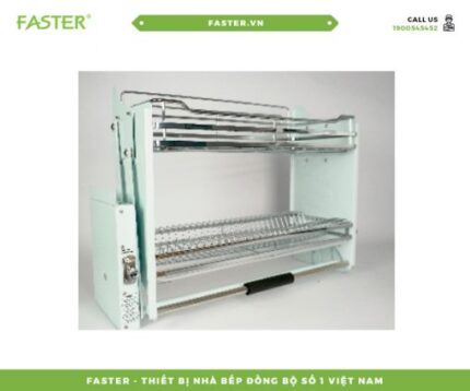 Giá bát đĩa nâng hạ Faster FS EB700SPS FS EB800SPS FS EB900SPS 2 tầng