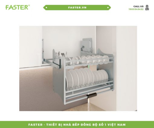 Giá bát đĩa nâng hạ Faster FS EB700N VIP FS EB800N VIP FS EB900N VIP 2 tầng