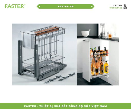 Giá đa năng tủ dưới Faster FS MF400SPS FS MF350SPS FS MF300SPS FS MF250SPS FS MF200SPS