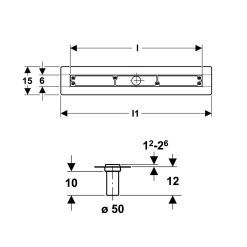 ga thoat san hafele 58853923 100cm 2