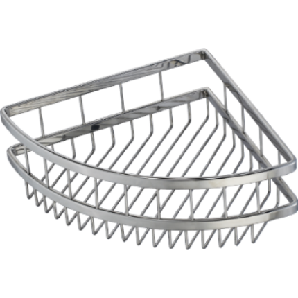 Kệ nhà tắm CAESAR ST823V góc inox 1 tầng