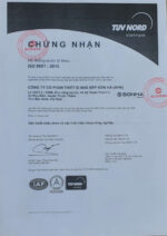 giay chung nhan chau inox son ha