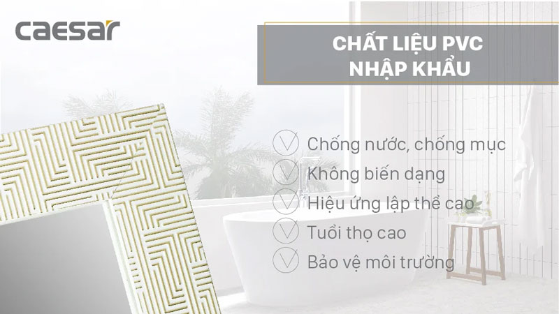 Gương phòng tắm CAESAR M831 800x600mm