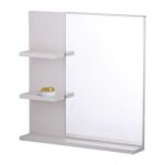 Gương nhà tắm CAESAR M941 tích hợp kệ để đồ 600x600x110mm