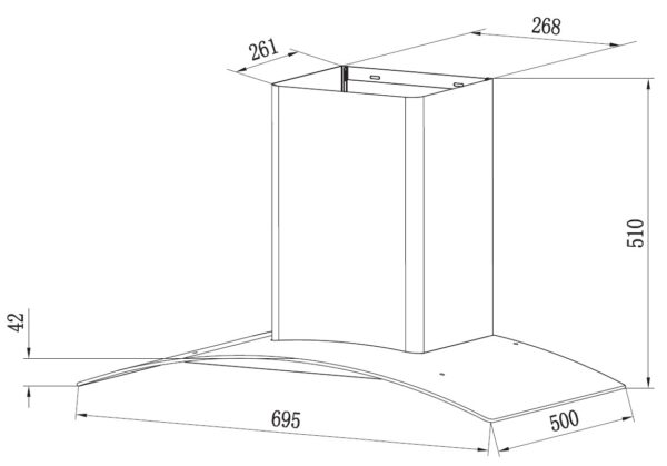 hut mui kinh cong feuer h35 feuer bep tu chuan duc