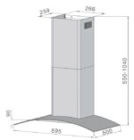 hut mui kinh cong feuer h36b 70cm feuer bep tu chuan duc