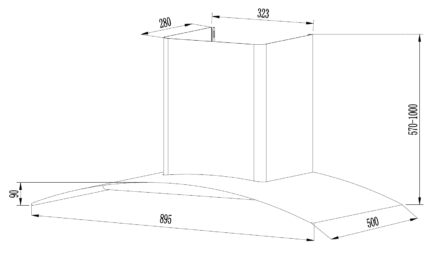 hut mui kinh cong feuer h36s 90cm feuer bep tu chuan duc